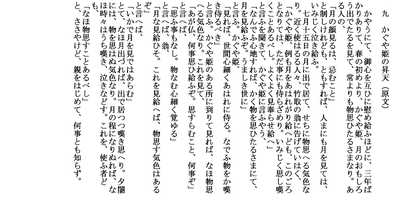 竹 取 物語 品詞 分解